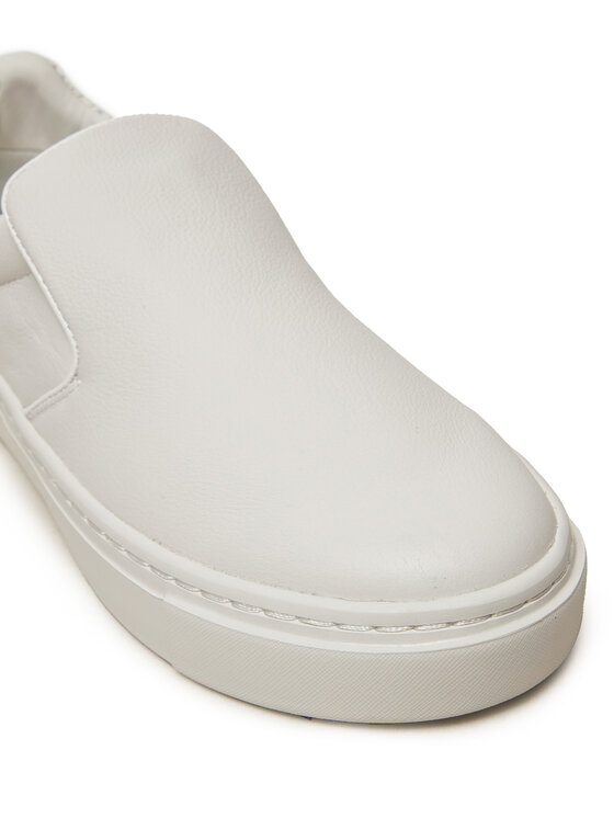 Calvin Klein Calvin Klein Laisvalaikio batai Cupsole Slip On HW0HW02297 Balta
