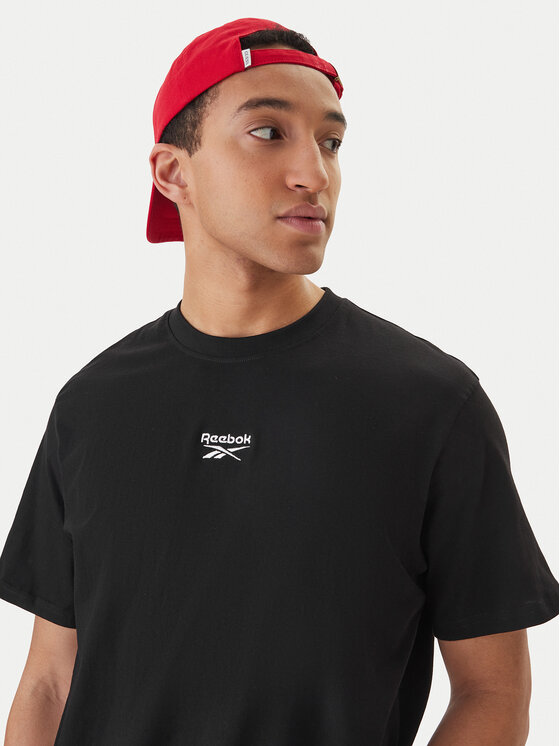 Reebok Reebok T-Shirt Branagan RK25561CCM Černá Regular Fit