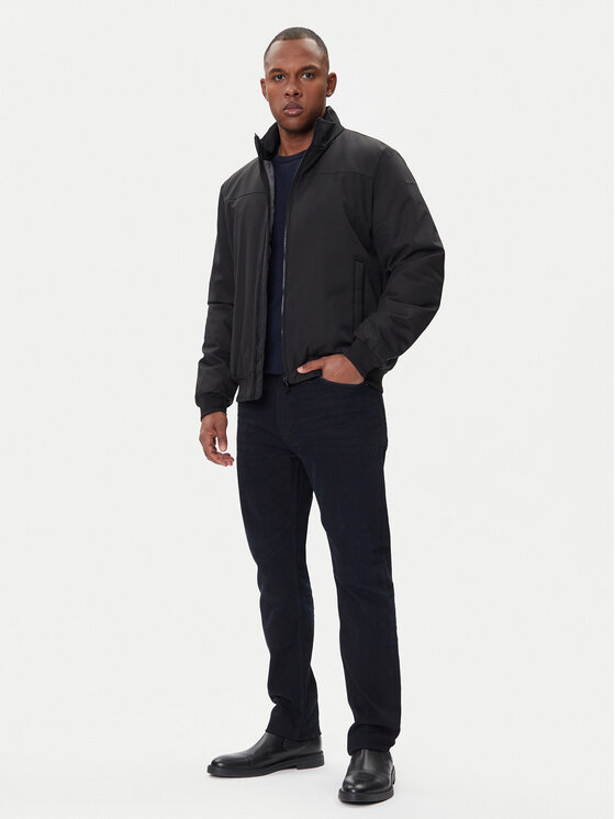 Geox Geox Geacă bomber Vincit M5620C T3127 F9000 Negru Regular Fit