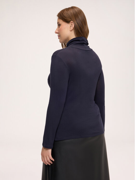 Fiorella Rubino Fiorella Rubino Golf G019L009546N034 Niebieski Regular Fit