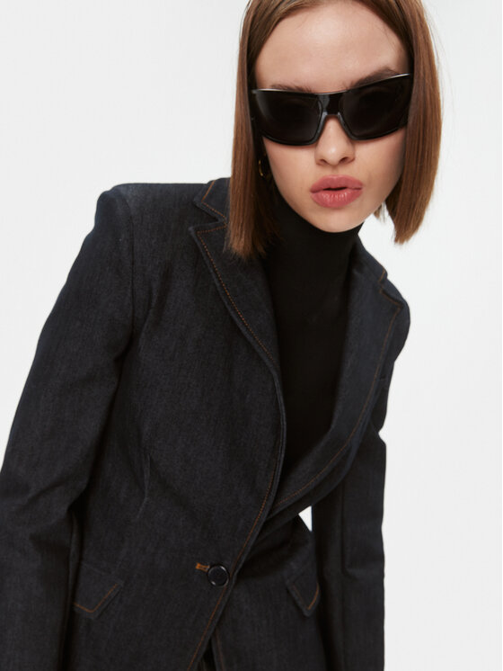 TWINSET TWINSET Sakoi 232TP2390 Tamnoplava Regular Fit