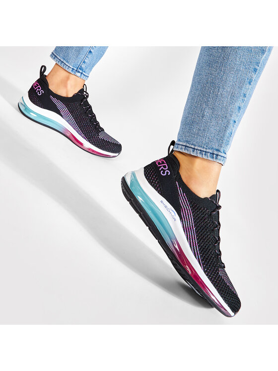 Skechers Skechers Sneakersy Boss Lady 149401/BKMT Czarny