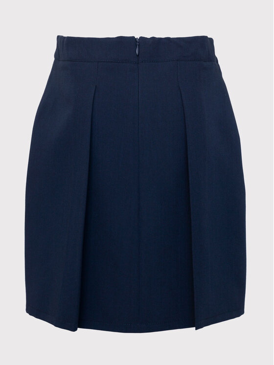 SLY SLY Spódnica 3S-308B Granatowy Comfortable Fit