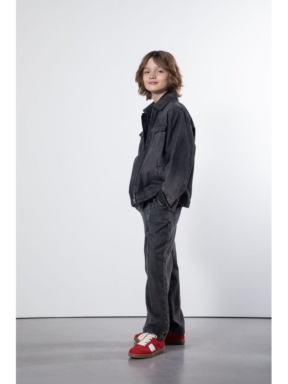 Coccodrillo Coccodrillo Bunda pro přechodné období WC6152301CJB-019 Šedá Regular Fit