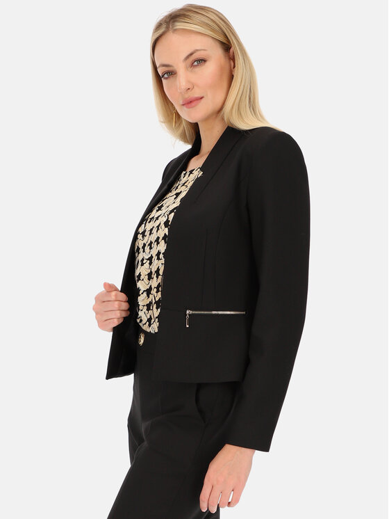 L’AF L’AF Marynarka Gazel Czarny Slim Fit