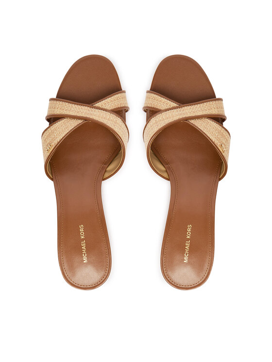 MICHAEL Michael Kors MICHAEL Michael Kors Pantoletten Cassidy Kitten 40S6CSMS2D Beige