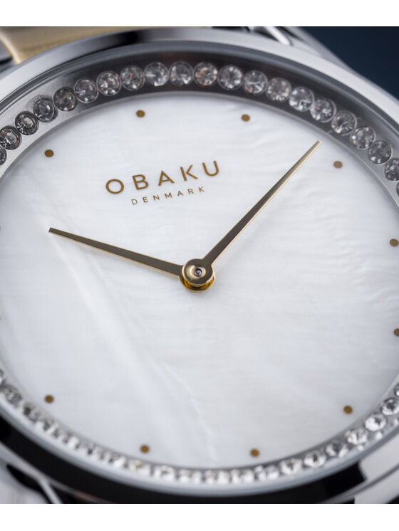 Obaku Obaku Zegarek V261LECWSF Złoty