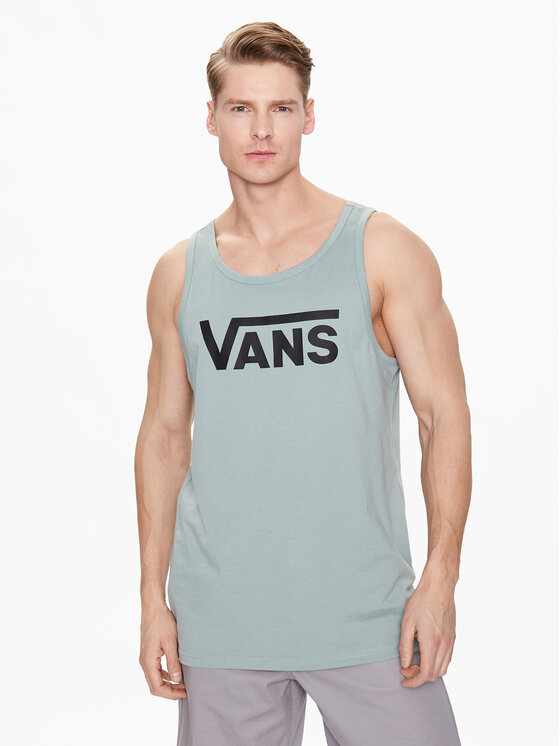 Vans Tank top Classic VN000Y8V Zielony Classic Fit Modivo.pl