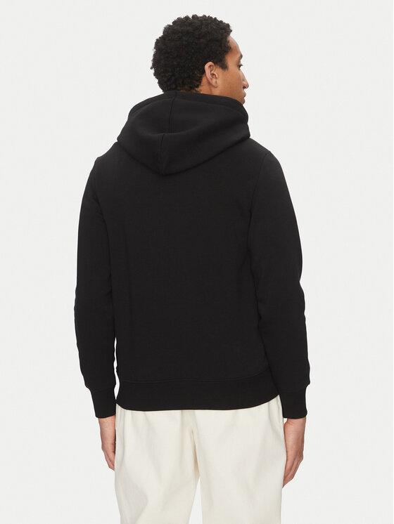 Tommy Hilfiger Tommy Hilfiger Світшот Script Logo MW0MW33631 Чорний Regular Fit