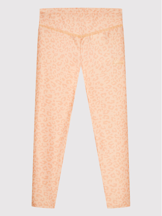 Guess Colanți J2YB00 MC01P Portocaliu Slim Fit
