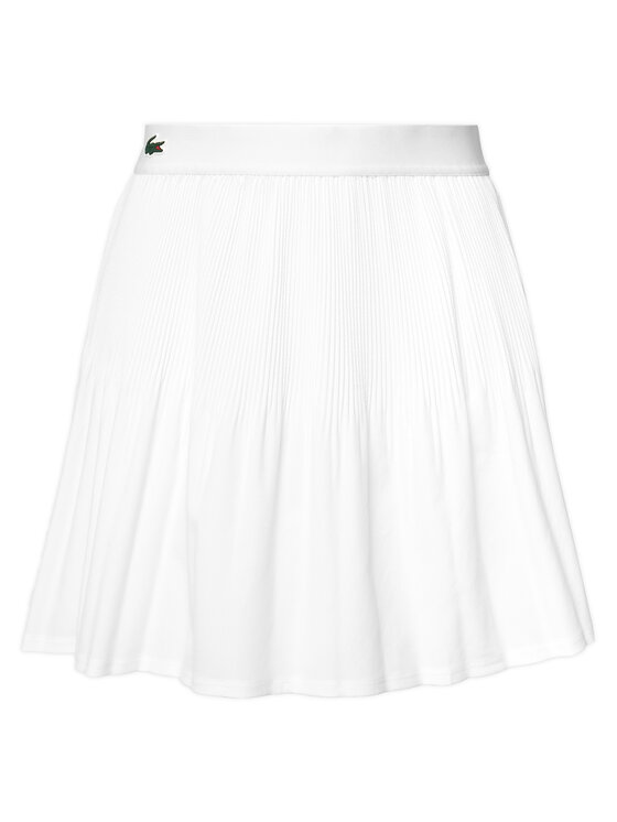 Lacoste Lacoste Suknja za tenis JF9990 Bijela Regular Fit