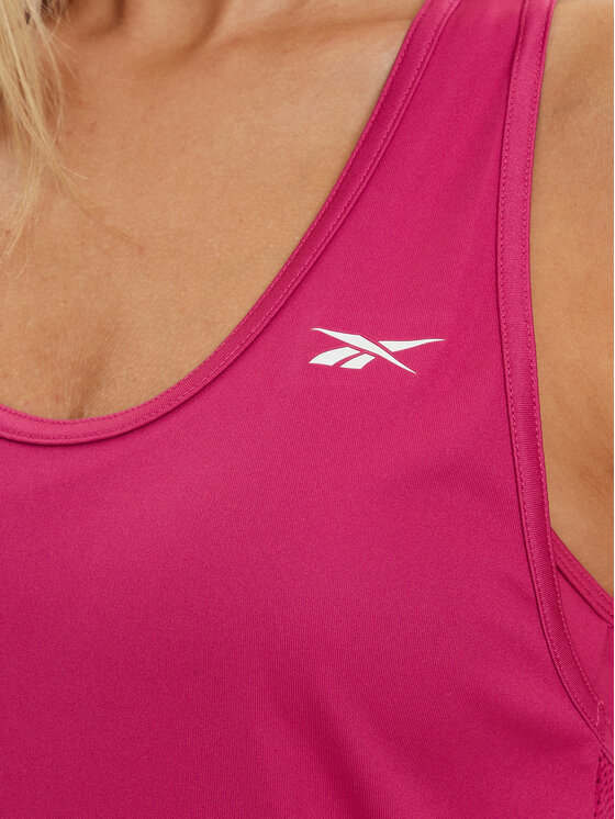 Reebok Reebok Techniniai marškinėliai Id Train Mesh Back Tank 100021221 Rožinė Regular Fit