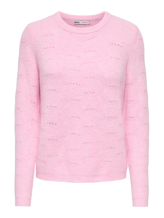 ONLY ONLY Sveter 15234745 Ružová Regular Fit
