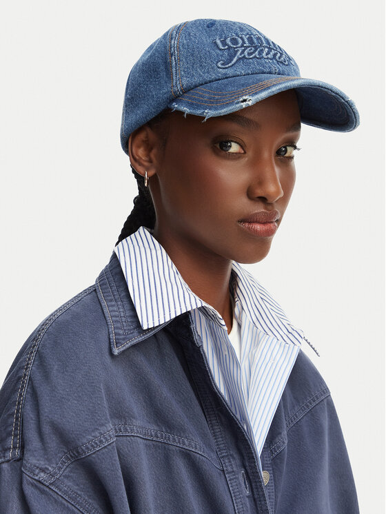 Tommy Jeans Tommy Jeans Nokamüts Tjw Cool Cap AW0AW18094 Sinine