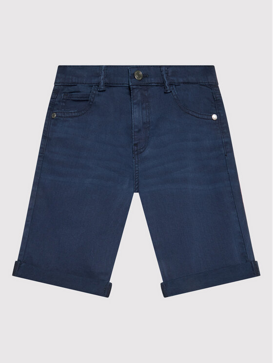 Pantaloncini di jeans L1RD03 WE620 Blu scuro