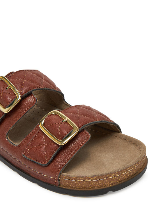 Scholl Scholl Шльопанці Bora 2 Straps MF32081 Коричневий