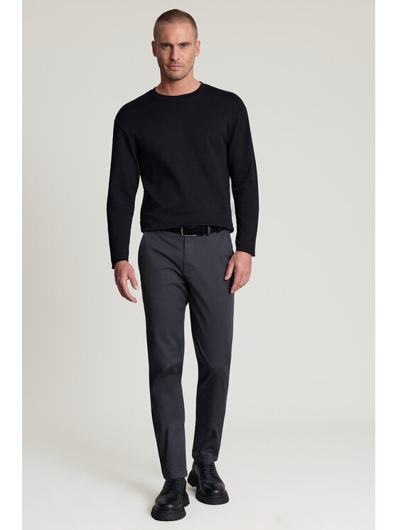 Próchnik Próchnik Chinosy PM3 SP073126000009 Szary Regular Fit