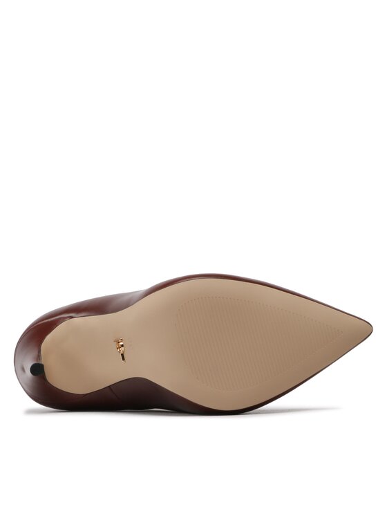 Scarpe stiletto EL-10-07-000925 Marrone