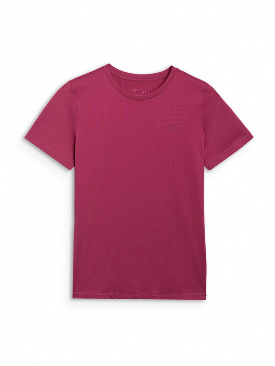4F 4F Koszulka techniczna MULTI ACTIVE Bordowy Regular Fit