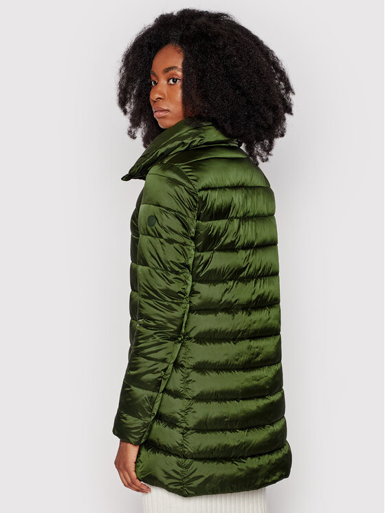 Giubbotto piumino D43620W IRIS13 Verde Regular Fit...