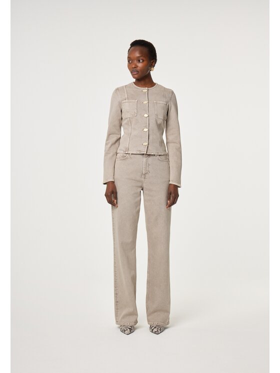 Fabienne Chapot Fabienne Chapot Marynarka 6182-1256-99 Beżowy Slim Fit