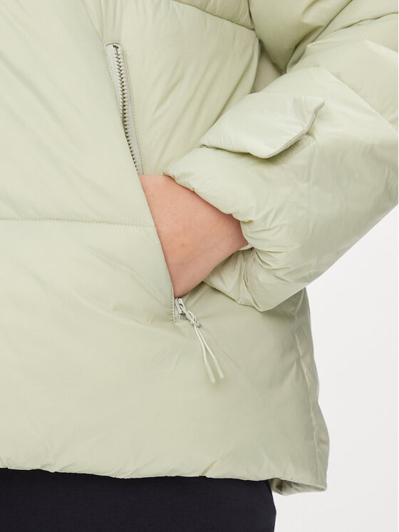 4F 4F Зимно яке 4FAW23TDJAF231 Зелен Regular Fit