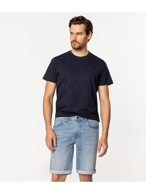 Lee Cooper Lee Cooper Bermudy DUST 6590 Niebieski Regular Fit
