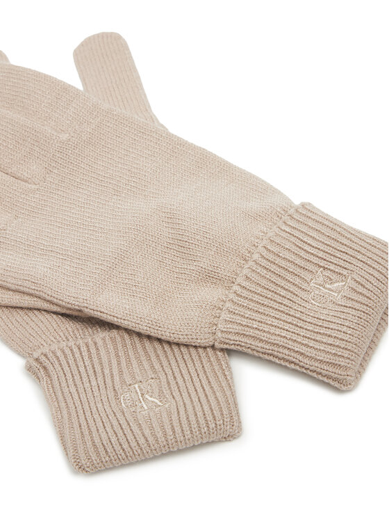 Calvin Klein Calvin Klein Dámské rukavice LV14F8021G Béžová