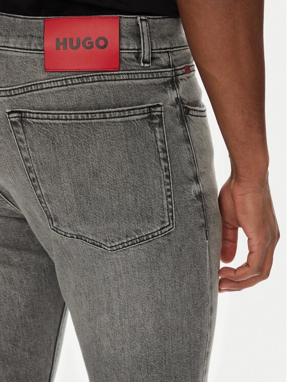 HUGO HUGO Traperice 50542701 Siva Slim Fit