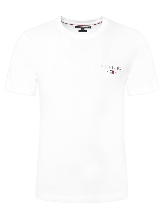 Tommy Hilfiger Tommy Hilfiger T-Shirt Brand Love MW0MW41456 Λευκό Regular Fit