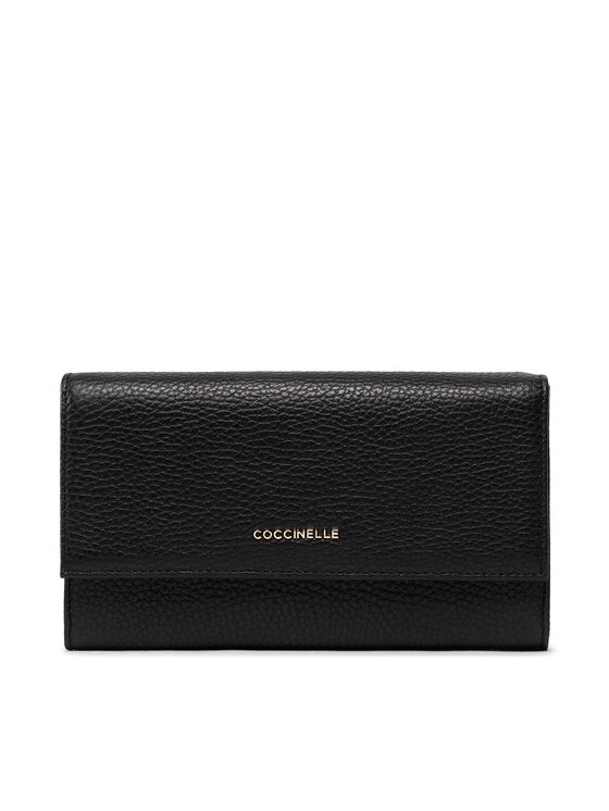 Coccinelle Coccinelle Portafoglio MW5 Metallic Soft E2 MW5 11 85 01 Nero