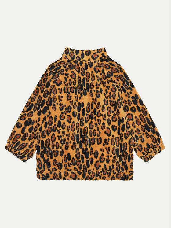 MINI RODINI Mini Rodini Flis Leopard 1000006013 Rjava Regular Fit