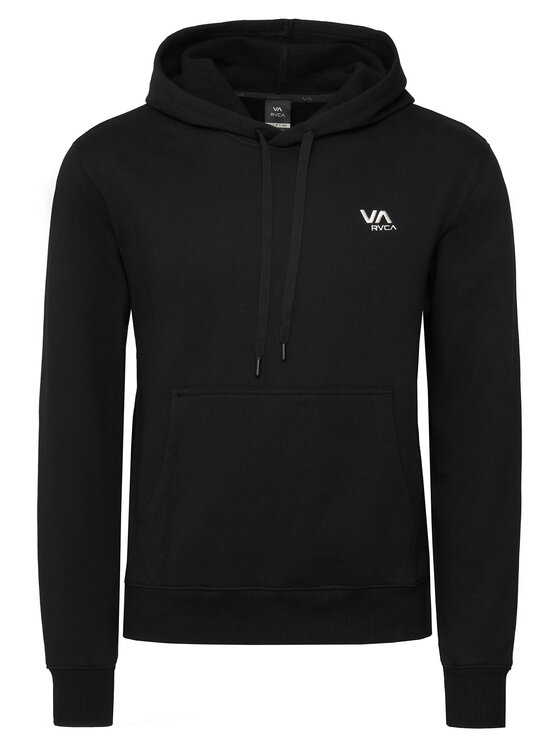 RVCA RVCA Mikina Va Essential AVYFT00328 Černá Regular Fit