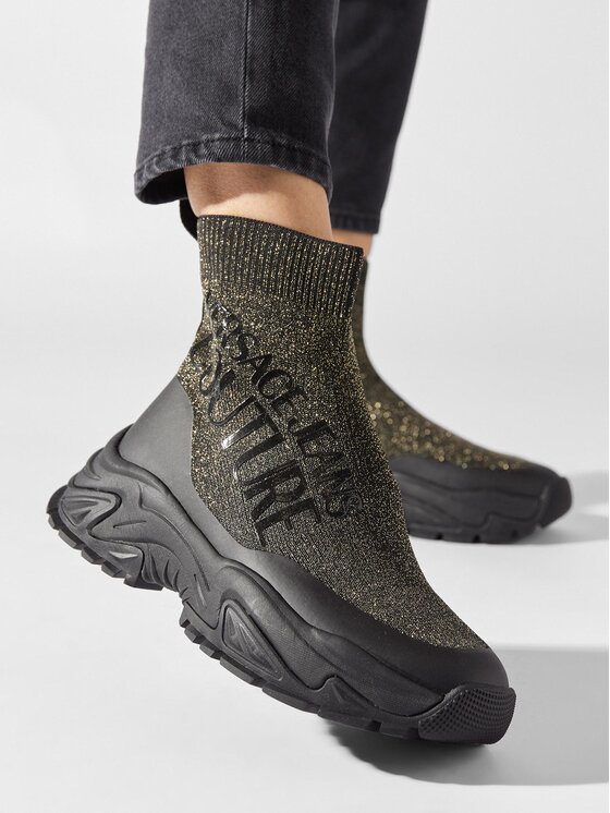 Versace Jeans Couture Versace Jeans Couture Sneakersy 73VA3SV5 Černá