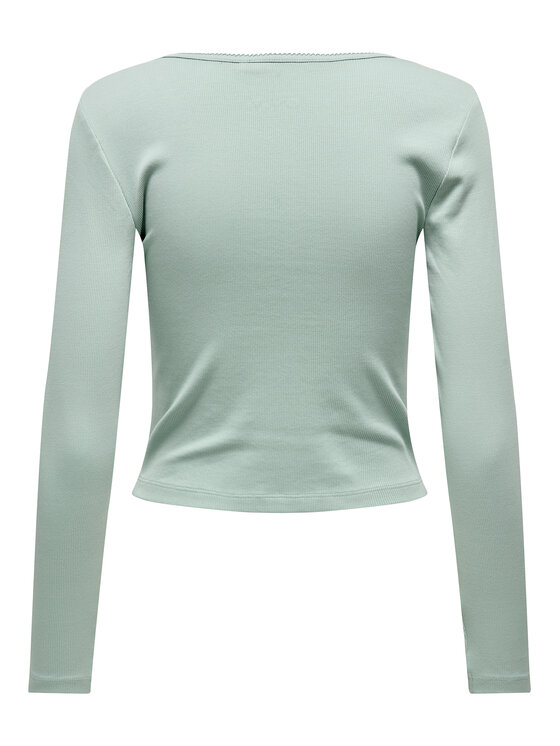 ONLY ONLY Bluză Betty 15365756 Verde Standard Fit