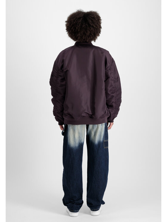 Alpha Industries Alpha Industries Kurtka bomber MA-1 Core Bomber Jacket Women Fioletowy Relaxed Fit