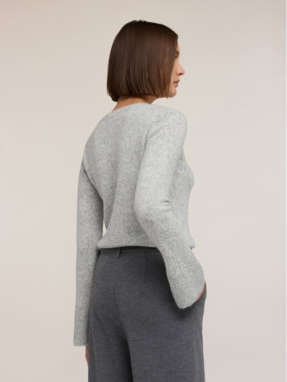 Motivi Motivi Cardigan M519W003621N013 Grigio Regular Fit