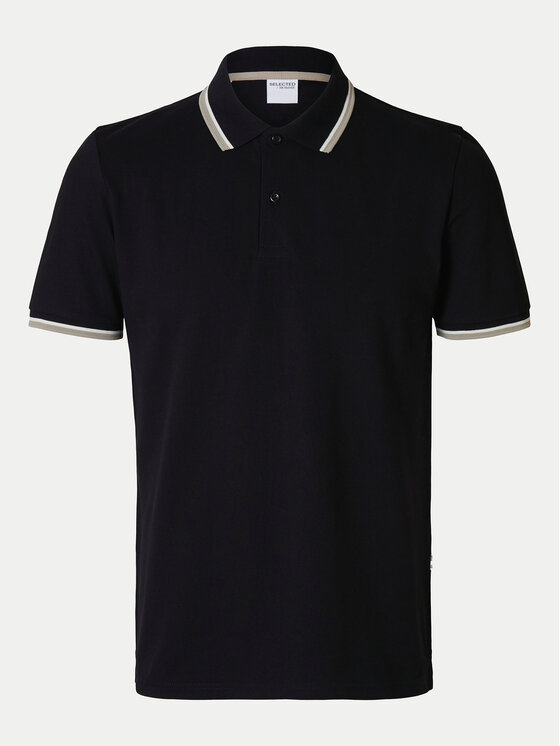 Selected Homme Selected Homme Polo 16095852 Nero Slim Fit