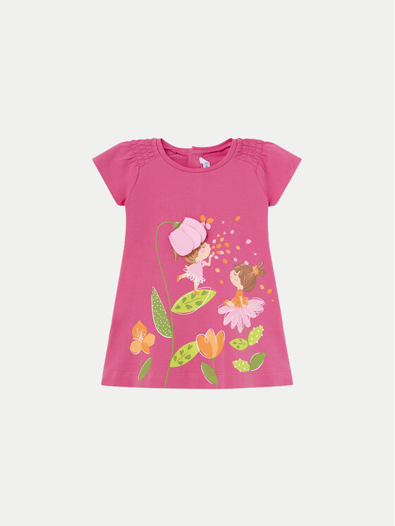 Mayoral Mayoral Повсякденна сукня 01929 Рожевий Regular Fit