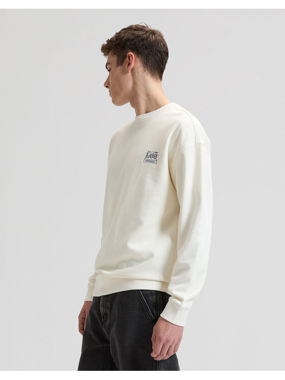 Lee Lee Felpa 112378760 Beige Relaxed Fit