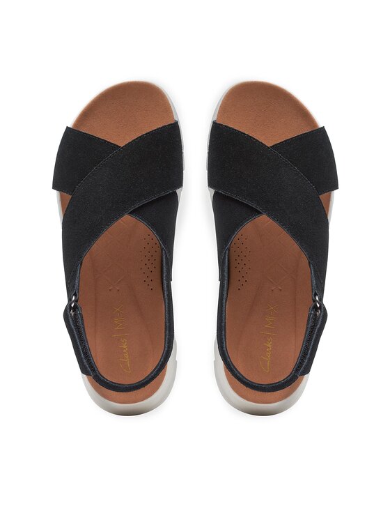 Clarks Clarks Sandały DashLite Wish 26171948 Czarny
