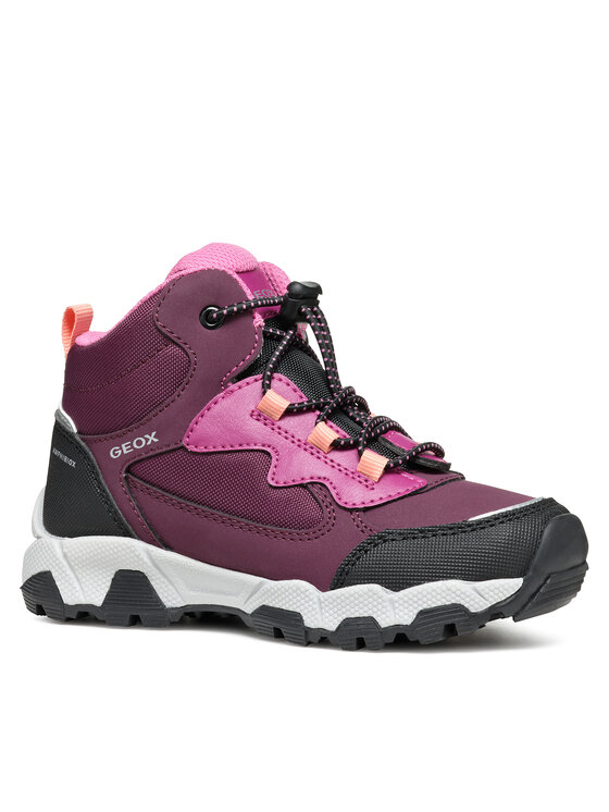 Geox Geox Trekking čevlji J Magnetar G. B Abx J464LB 050FU C7005 D Vijolična