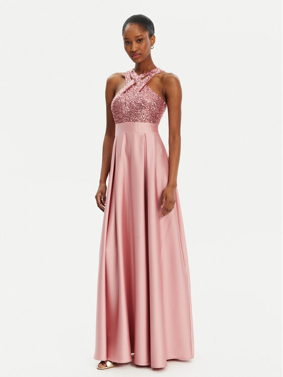 Rinascimento Rinascimento Abendkleid CFC0122587003 Rosa Regular Fit