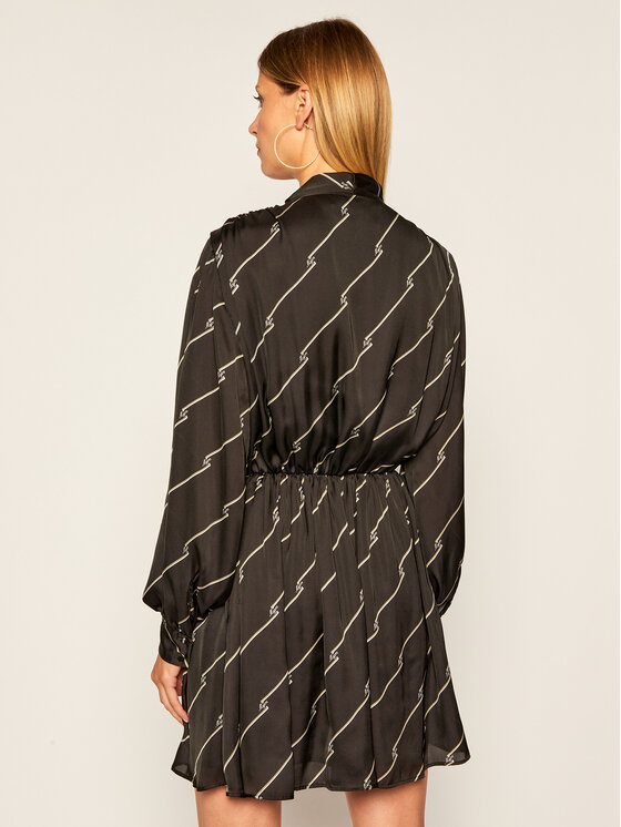 MSGM MSGM Igapäevane kleit 2941MDA39 207694 Must Regular Fit