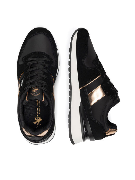 Beverly Hills Polo Club Beverly Hills Polo Club Sneakersy W-3C098-2A324 Černá