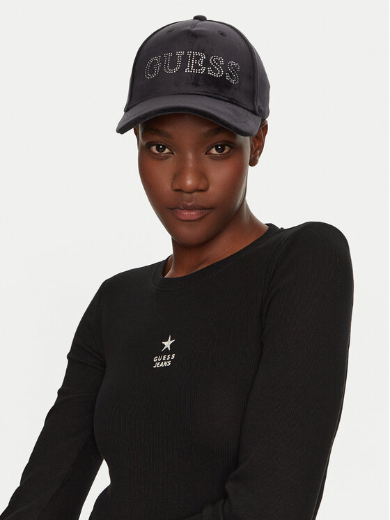 Guess Guess Cap V4BZ04 KBXI2 Schwarz