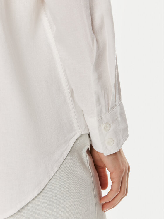 Vero Moda Vero Moda Koszula Linn 10305085 Biały Relaxed Fit