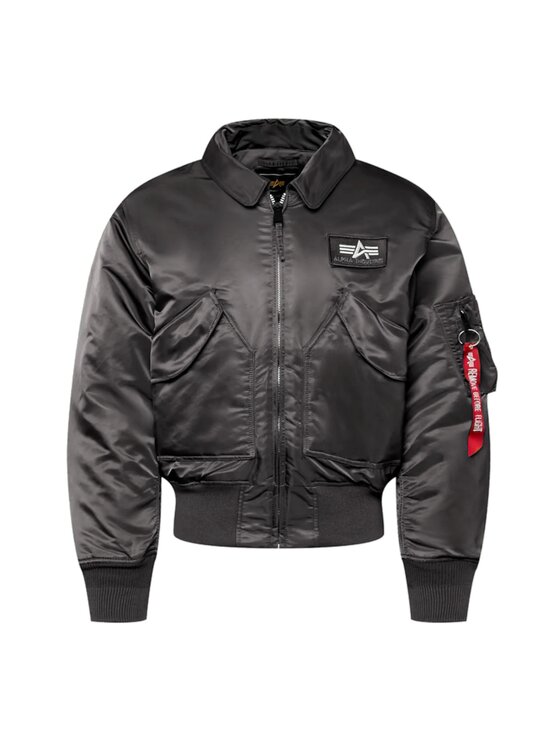 Alpha Industries Alpha Industries Kurtka bomber AI.100102-04-5XL Szary Regular Fit
