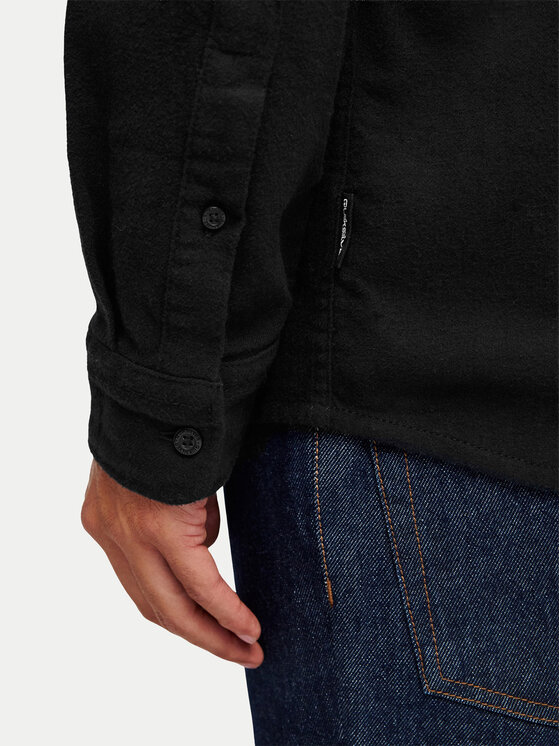 Quiksilver Quiksilver Srajca Motherfly Solid EQYWT04651 Črna Regular Fit
