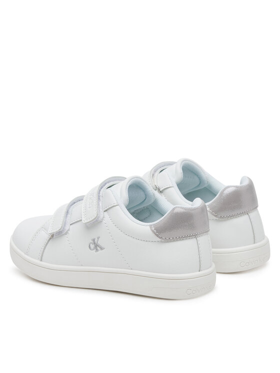 Calvin Klein Jeans Calvin Klein Jeans Tenisice Low Cut Velcro Sneaker V1A9-82007-1355 S Bijela